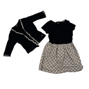 Authentic Burberry Nova Check Dress Girls Size 130A